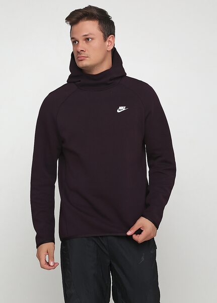 Купить Толстовка спортивная Nike M NSW TCH FLC HOODIE PO 928487-659 - оригинал, гарантия