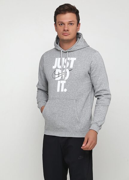 Купить Толстовка спортивная Nike M NSW HBR HOODIE PO FLC JDI 928717-063 - оригинал, гарантия