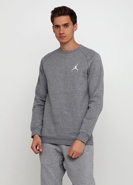 Купить Nike JUMPMAN FLEECE CREW 940170-091 - оригинал, гарантия