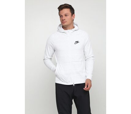 Олимпийка спортивная с капюшоном Nike M NSW HOODIE FZ AV15 KNIT 943325-100