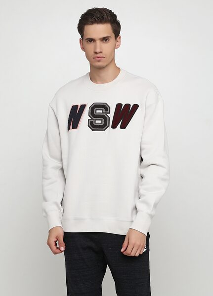 Купить Nike M NSW NSW CRW LS FLC AA3778-072 - оригинал, гарантия