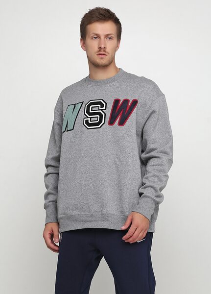 Купить Nike M NSW NSW CRW LS FLC AA3778-091 - оригинал, гарантия