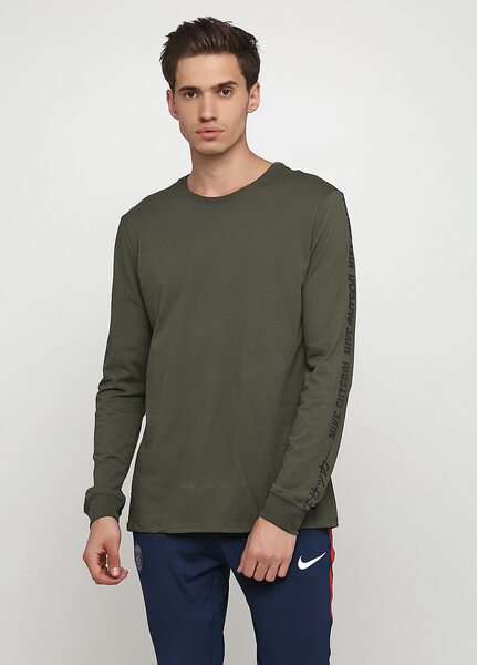 Купить Nike M NK FC DRY LS TEE FTBL STRIPE AA5727-325 - оригинал, гарантия