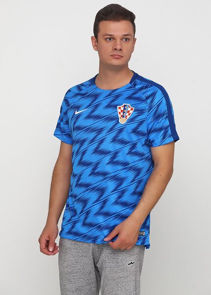 Купить Футболка  CRO M NK DRY SQD TOP SS GX Nike AH0365-406 - оригинал, гарантия