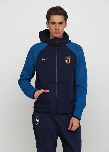 Купить Nike ATM M NSW TCHFLC HOODIE AUT AH5197-453 - оригинал, гарантия