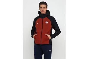 Олимпийка спортивная с капюшоном Nike ROMA M NSW TCHFLC HOODIE AUT AH5205-010 Олимпийка спортивная с капюшоном Nike ROMA M NSW TCHFLC HOODIE AUT AH5205-010