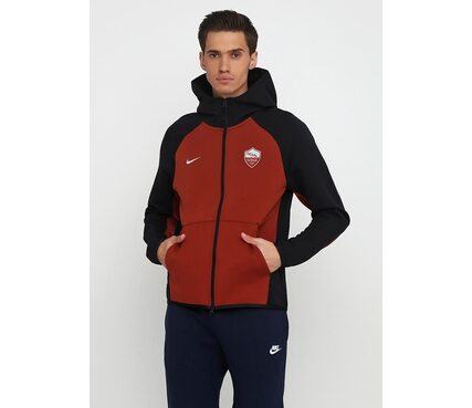 Олимпийка спортивная с капюшоном Nike ROMA M NSW TCHFLC HOODIE AUT AH5205-010