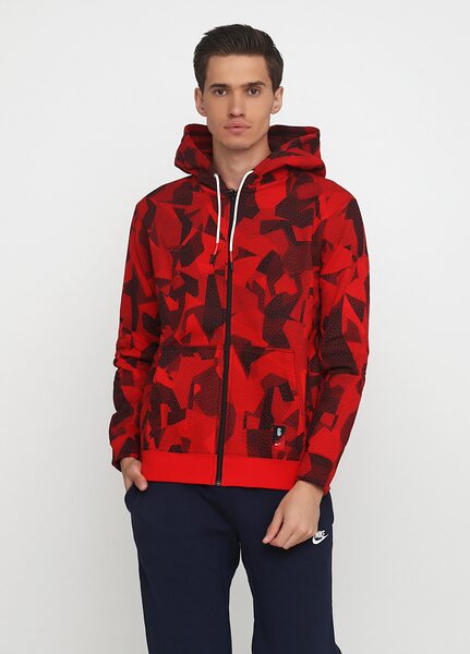 Купити Кофта KYRIE M NK HOODIE FZ AOP Nike AJ3385-657 - оригінал