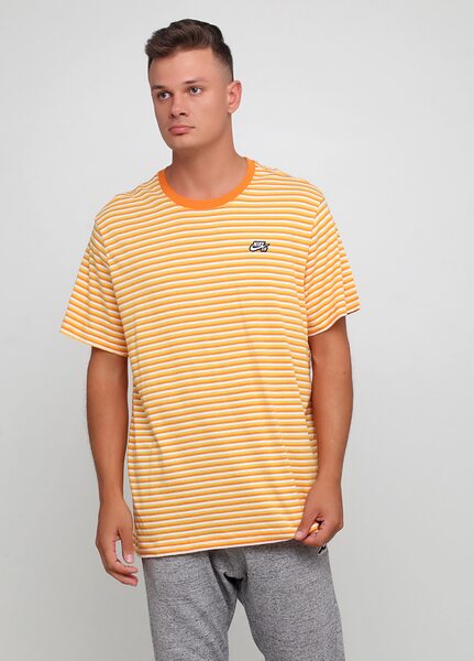 Купить Футболка  M NK SB TEE STRIPE Nike AO0392-101 - оригинал, гарантия