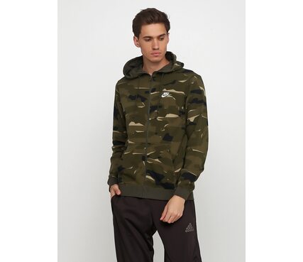 Кофта M NSW CLUB CAMO HOODIE FZ FT Nike AQ0596-325
