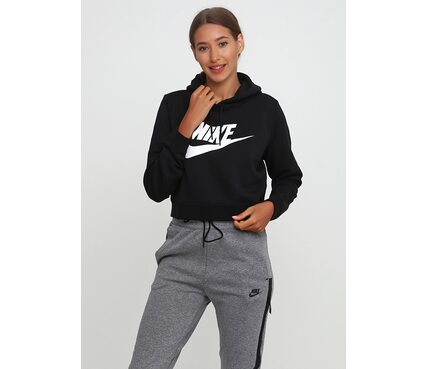 Nike W NSW RALLY HOODIE CROP AQ9965-010