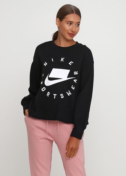 Купить Nike W NSW NSP CREW FLC FT BF AR3052-010 - оригинал, гарантия