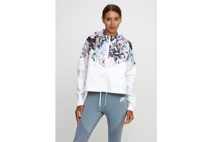 Nike W NSW HYP FM JKT CROP WR AOP AR5151-100