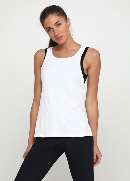Купить Футболка  W NK TR HYP FM TANK ELASTIKA Nike AT0580-100 - оригинал, гарантия
