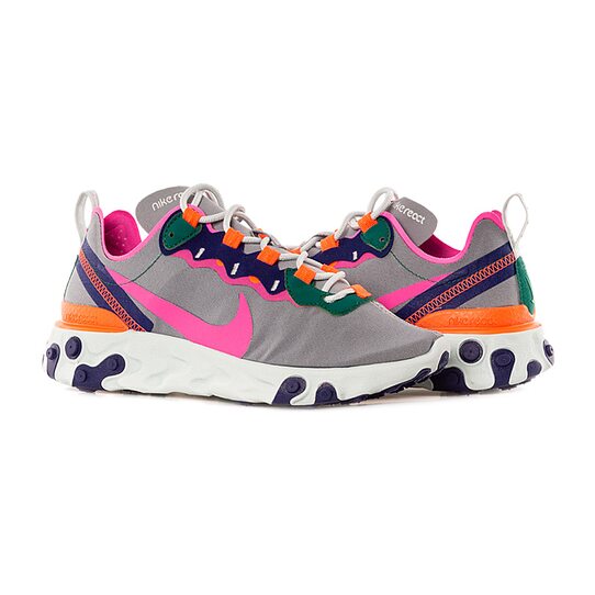 Купить Nike W REACT ELEMENT 55 BQ2728-006 - оригинал, гарантия