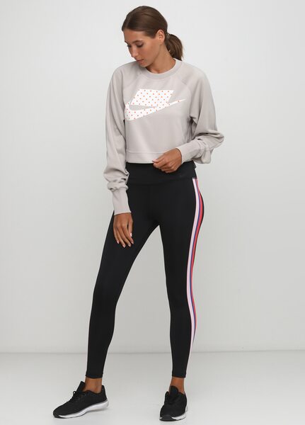 Купить Nike W NK PWR TGHT MR GYM ELSTC 7/8 BQ9061-010 - оригинал, гарантия