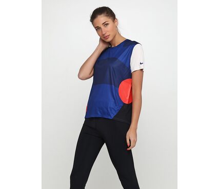 Футболка  W NK MILER TOP SS TKO Nike BV1792-438