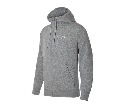 Толстовка  M NSW CLUB HOODIE FZ FT Nike BV2648-063