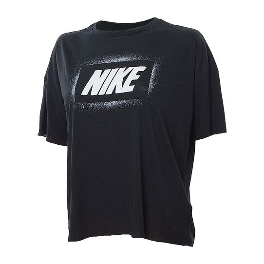 Купить Футболка  W NK DRY OVERSIZED SS TOP GRX Nike BV4494-010 - оригинал, гарантия