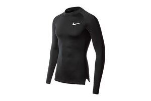 Термореглан Nike M NP TOP LS TIGHT MOCK BV5592-010