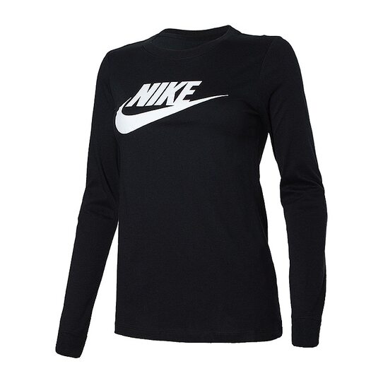 Купить Nike W NSW TEE ESSNTL LS ICON FTR BV6171-010 - оригинал, гарантия