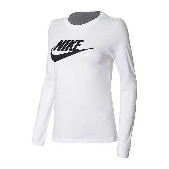 Купить Nike W NSW TEE ESSNTL LS ICON FTR BV6171-100 - оригинал, гарантия