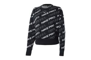 Толстовка  W NP CLN FLEECE CREW PRT Nike CJ3588-010