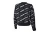 Купить Толстовка  W NP CLN FLEECE CREW PRT Nike CJ3588-010 - оригинал, гарантия