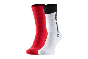 Носки  U SNKR SOX CREW 2PR -  AIR Nike CK5609-905