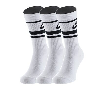 Nike U NK NSW EVERYDAY ESSENTIAL CREW 3PR - STRIPES CQ0301-103