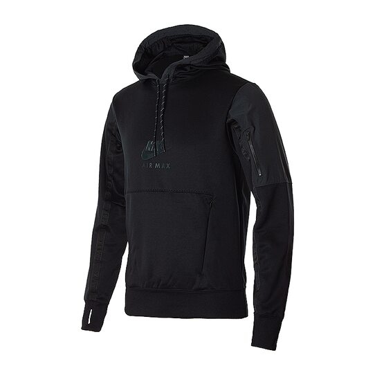 Купить Толстовка  M NSW AIR MAX PK PO HOODIE Nike CU0115-010 - оригинал, гарантия