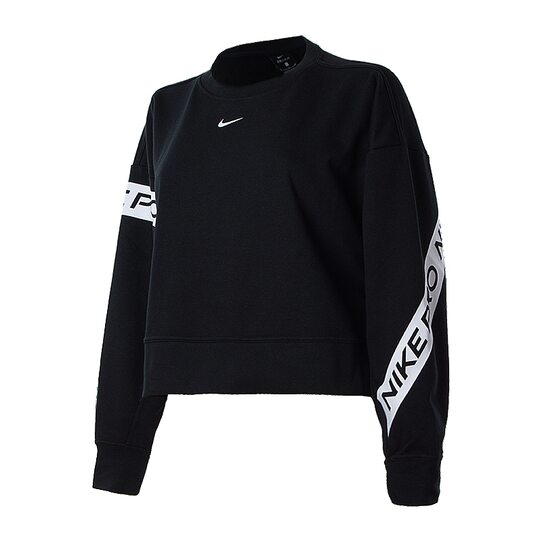 Купить Толстовка  W NK DY GET FIT FC CW PP3 TR L Nike CU4658-010 - оригинал, гарантия