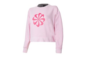 Толстовка  W NK ICNCLSH DRY FLC PT TP GD Nike CU5038-663