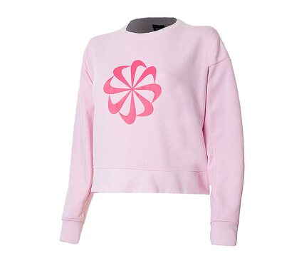 Толстовка  W NK ICNCLSH DRY FLC PT TP GD Nike CU5038-663