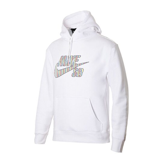 Купить Толстовка  M NK SB STRIPES HOODIE Nike CV0279-100 - оригинал, гарантия