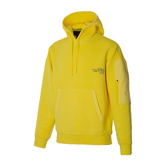 Толстовка Nike M J 23ENG WASHED FLC PO HOODY Nike CV2766-731 - оригинал