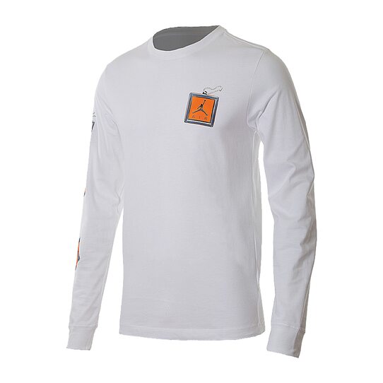 Купить Футболка  M J KEYCHAIN LS CREW Nike CV3007-100 - оригинал, гарантия