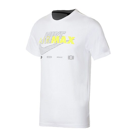 Купить Футболка  M NSW AIR MAX SS TEE Nike CW5393-100 - оригинал, гарантия