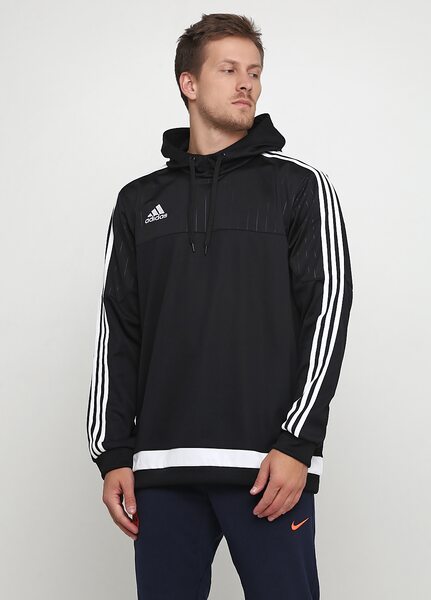 Купить Nike Tiro 15 Hooded Top black S22429 - оригинал, гарантия