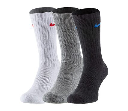 Спортивные носки Nike Y NK EVERYDAY CUSH CREW 3PR SX6842-906