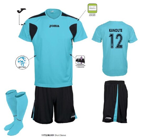 Купить Комплект формы Joma Liga Fluor Set - оригинал, гарантия Купить Комплект формы Joma Liga Fluor Set - оригинал, гарантия
