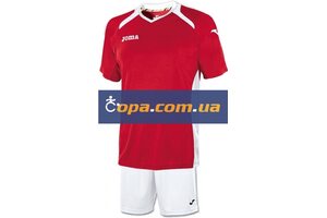 Футбольная игровая форма Joma Champion II (красная с белым) Футбольная игровая форма Joma Champion II (красная с белым)