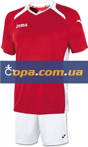 Купить Футбольная игровая форма Joma Champion II (красная с белым) - оригинал, гарантия Купить Футбольная игровая форма Joma Champion II (красная с белым) - оригинал, гарантия