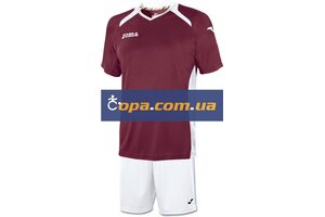 Футбольная игровая форма Joma Champion II (бордовая) Футбольная игровая форма Joma Champion II (бордовая)