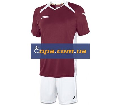 Футбольная игровая форма Joma Champion II (бордовая) Футбольная игровая форма Joma Champion II (бордовая)