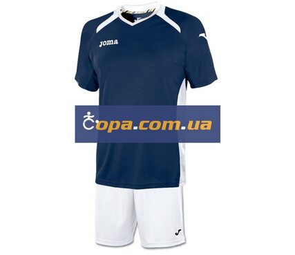 Футбольная игровая форма Joma Champion II (т.сине-белая) Футбольная игровая форма Joma Champion II (т.сине-белая)