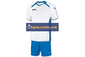 Футбольная игровая форма Joma Champion II (бело-синяя) Футбольная игровая форма Joma Champion II (бело-синяя)