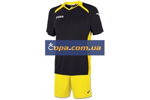 Футбольная игровая форма Joma Champion II (черно-желтая) Футбольная игровая форма Joma Champion II (черно-желтая)