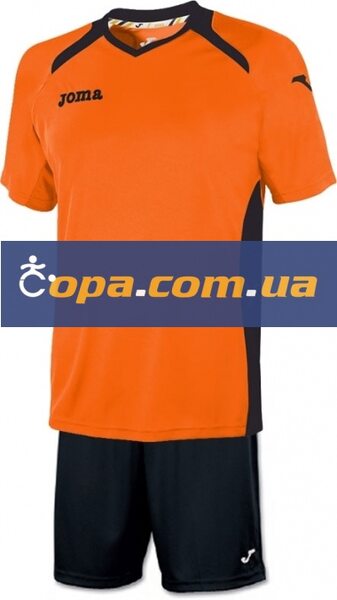 Купить Футбольная игровая форма Joma Champion II (черно-оранжевая) - оригинал, гарантия Купить Футбольная игровая форма Joma Champion II (черно-оранжевая) - оригинал, гарантия