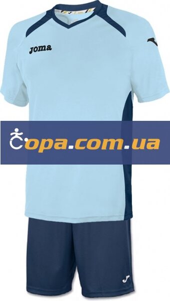 Купить Футбольная игровая форма Joma Champion II (голубая) - оригинал, гарантия Купить Футбольная игровая форма Joma Champion II (голубая) - оригинал, гарантия